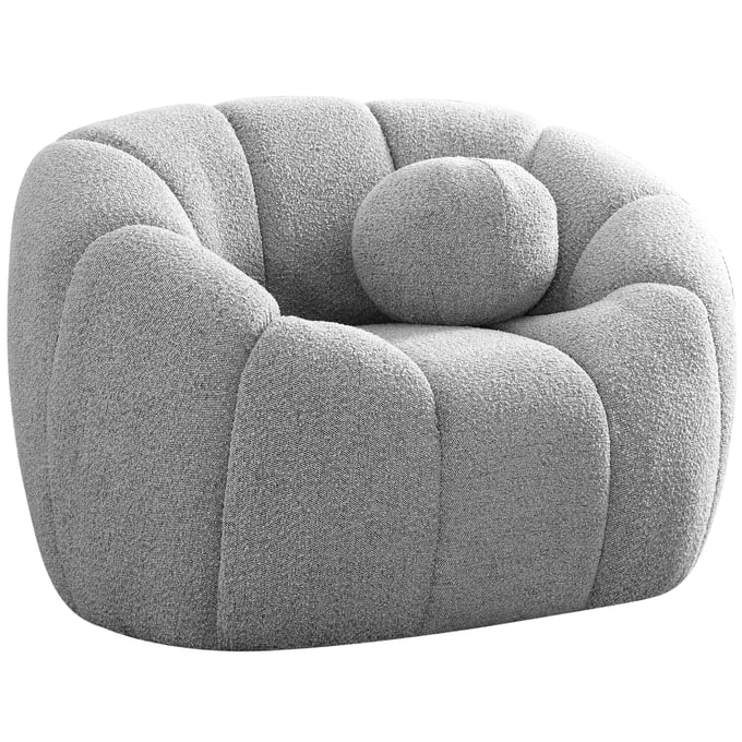 Meridian Furniture Elijah Grey Fabric Chair MRD-644GREY-C