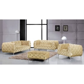 Meridian Furniture Mercer Beige 4pc Living Room Set