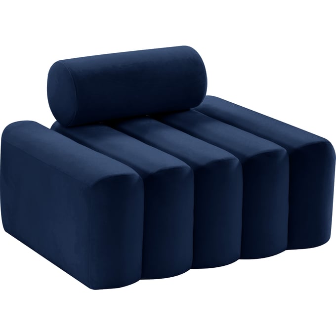 Meridian Furniture Melody Navy Velvet Chair MRD-647NAVY-C