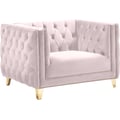 Michelle Pink Velvet Chair