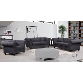 Design Edge Moulamein  Grey 3pc Living Room Set