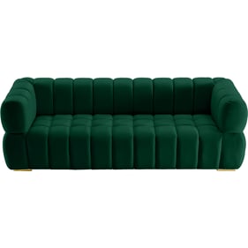 Meridian Furniture Gwen Green Velvet Sofa