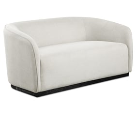 Meridian Furniture Mylah Beige Fabric Loveseat