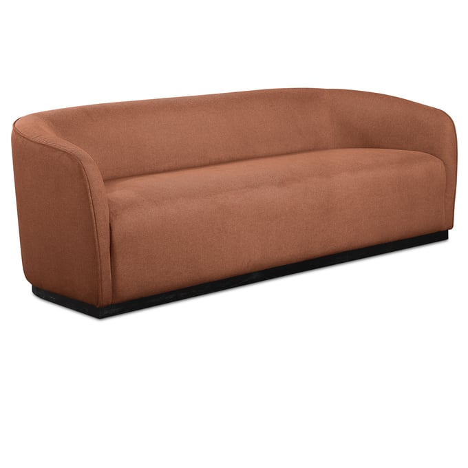 Meridian Furniture Mylah Cognac Fabric Sofa MRD-675COGNAC-S