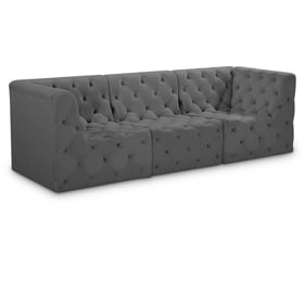 Meridian Furniture Tuft Grey Modular Sofa