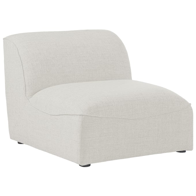 Meridian Furniture Miramar Cream Armless Chair MRD-683CREAM-ARMLESS