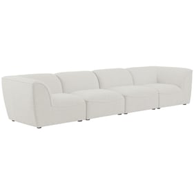 Meridian Furniture Miramar Cream 4pc Modular Sofa