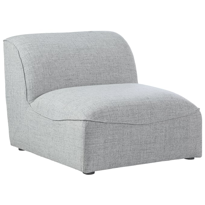 Meridian Furniture Miramar Grey Armless Chair MRD-683GREY-ARMLESS