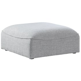 Meridian Furniture Miramar Grey Ottoman