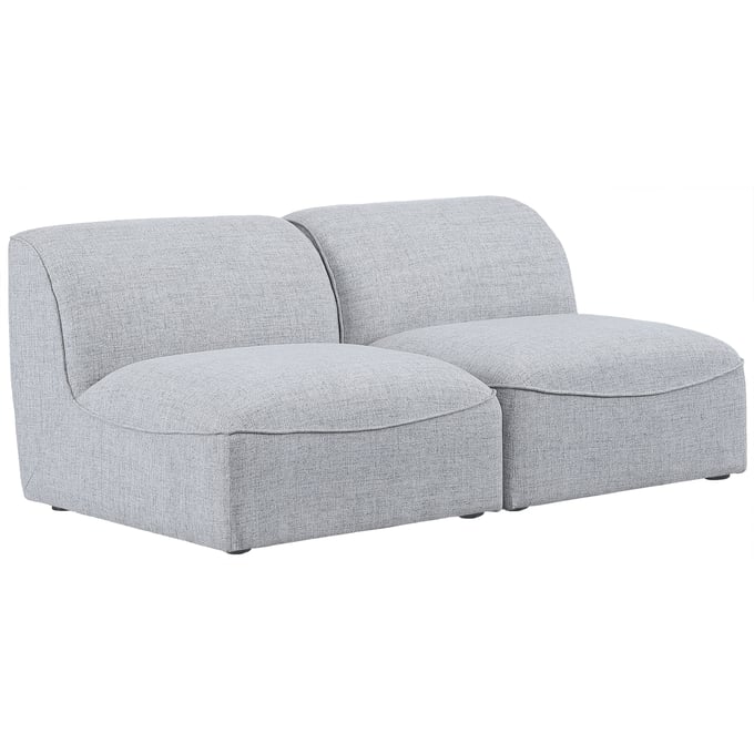 Meridian Furniture Miramar Grey Modular Armless Sofa MRD-683GREY-S66