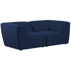 Meridian Furniture Miramar Navy Modular Sofa