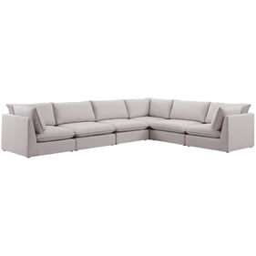 Meridian Furniture Mackenzie Beige 6pc Modular Sectional