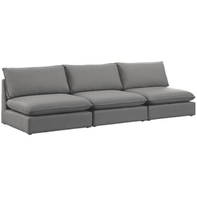 Meridian Furniture Mackenzie Grey Modular Armless Sofa