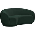 Hyde Green Boucle Fabric Loveseat