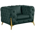 Kingdom Green Velvet Chair