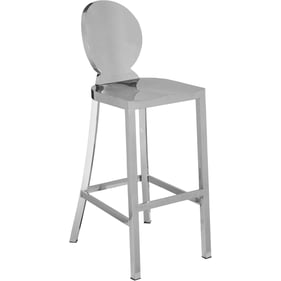 Meridian Furniture Maddox Chrome Bar Stool