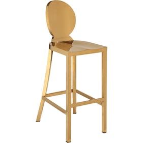 Meridian Furniture Maddox Gold Bar Stool