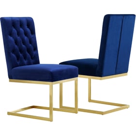 Design Edge Manilla 2  Navy Dining Chairs