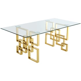 Meridian Furniture Pierre Gold Dining Table