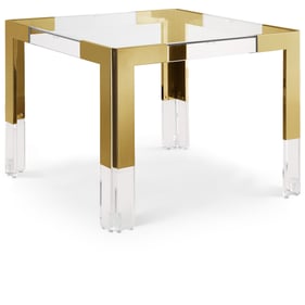 Meridian Furniture Casper Gold Dining Table