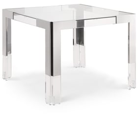 Meridian Furniture Casper Chrome Dining Table