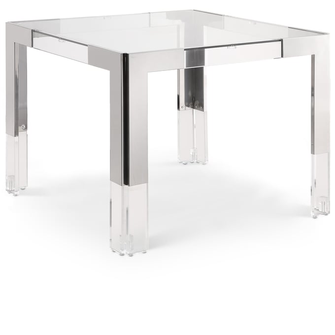 Meridian Furniture Casper Chrome Dining Table MRD-721-T