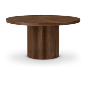 Meridian Furniture Belinda Brown Oak Veneer Dining Table