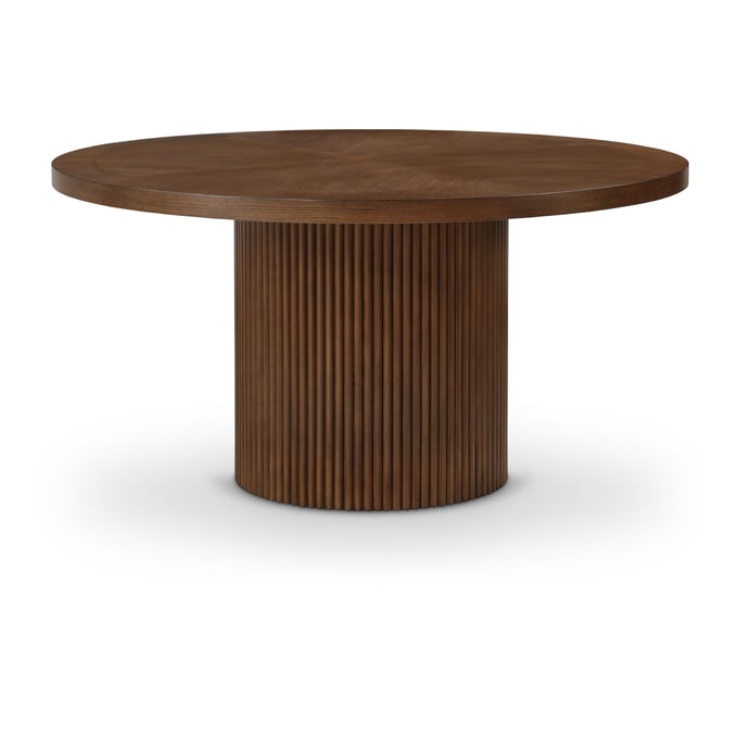 Meridian Furniture Belinda Brown Oak Veneer Dining Table MRD-730BROWN-T