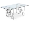 Alexis Chrome Dining Table