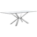 Juno Chrome Dining Table