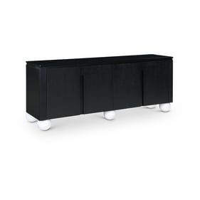 Meridian Furniture Cardiff Black White Buffet