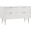 Modernist White Gloss Dresser