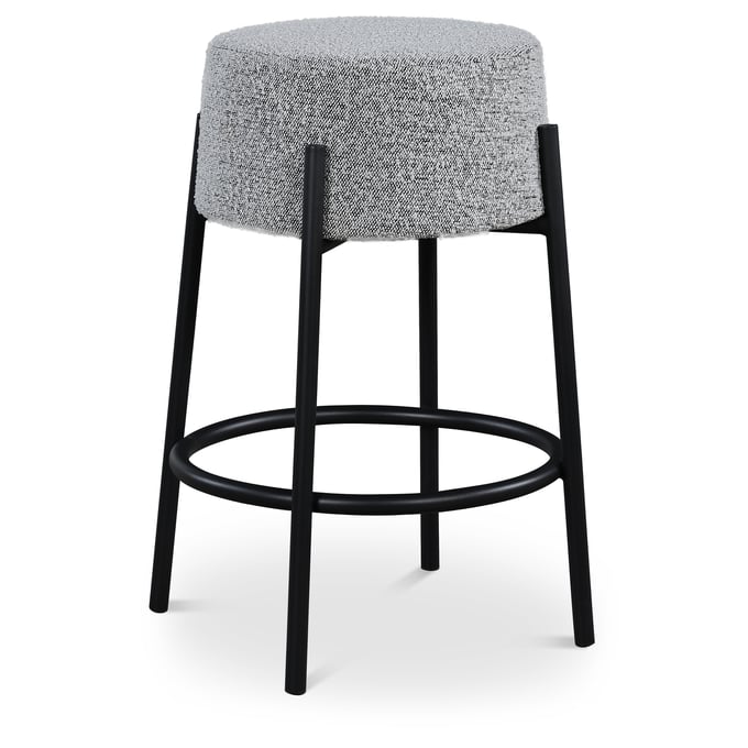 Meridian Furniture Avalon Grey Fabric Counter Height Stool MRD-821Grey-C