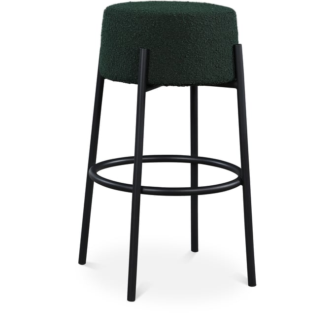 Meridian Furniture Avalon Green Fabric Bar Stool MRD-822Green-C