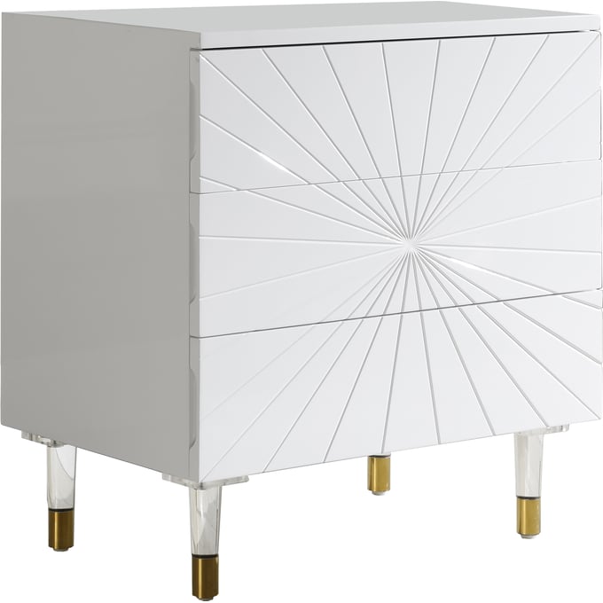 Design Edge Emu Park  White Side Table DE-23274576