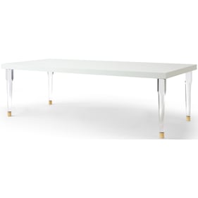 Meridian Furniture Bethany White Dining Table