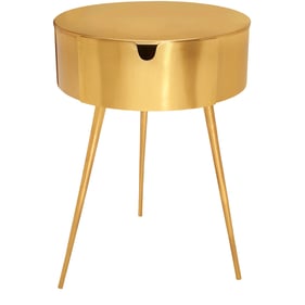 Meridian Furniture Bali Gold Night Stand