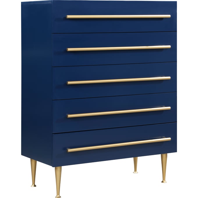 Meridian Furniture Marisol Navy Drawer Chest MRD-844NAVY-CH