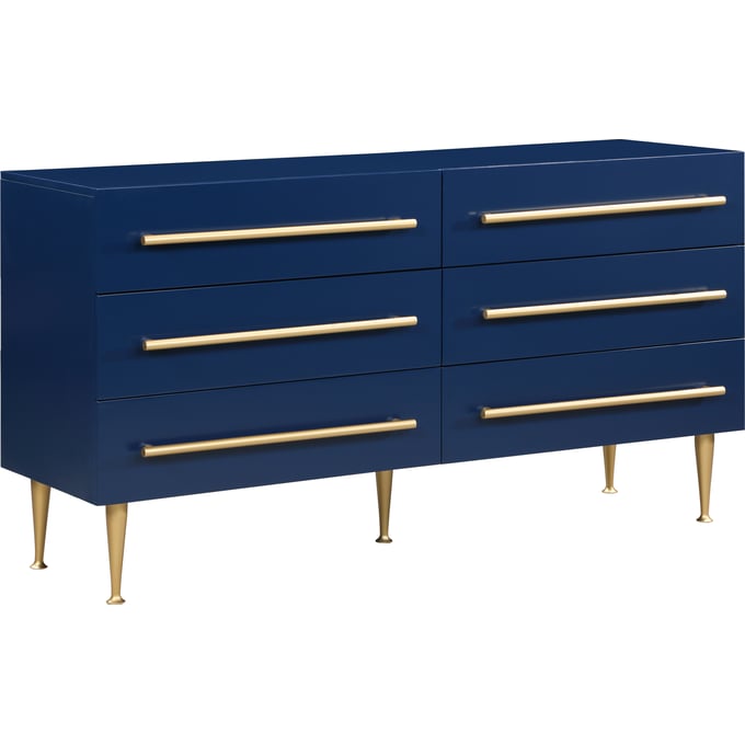 Meridian Furniture Marisol Navy Dresser MRD-844NAVY-D