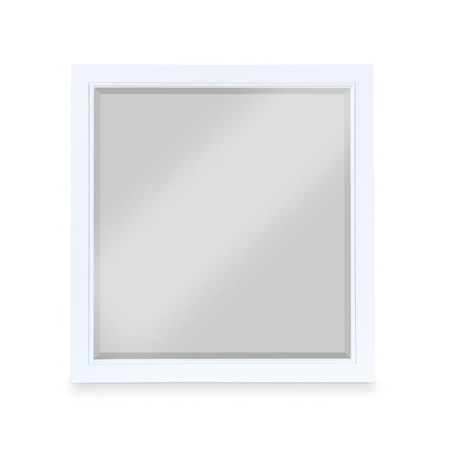 Meridian Furniture Marisol White Rectangle Mirror MRD-844WHITE-M