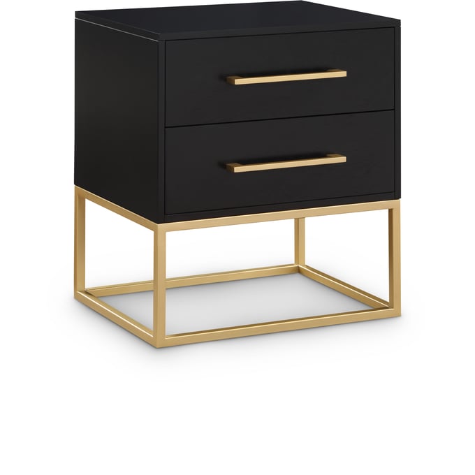 Meridian Furniture Maxine Black Night Stand MRD-848BLACK-NS