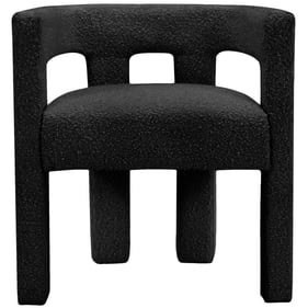 Meridian Furniture Athena Black Fabric Accent Dining Chair