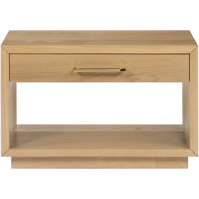 Meridian Furniture Avery Oak Wood Night Stand MRD-872OAK-NS