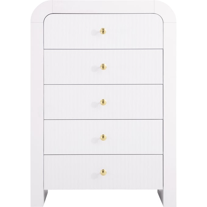 Meridian Furniture Artisto White Chest MRD-888WHITE-CH