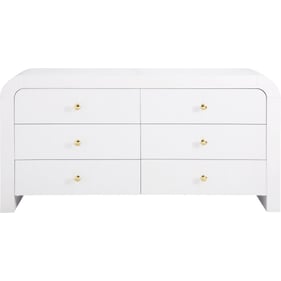 Meridian Furniture Artisto White Dresser