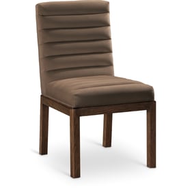 Meridian Furniture Evelyn Brown Velvet Dining Chair