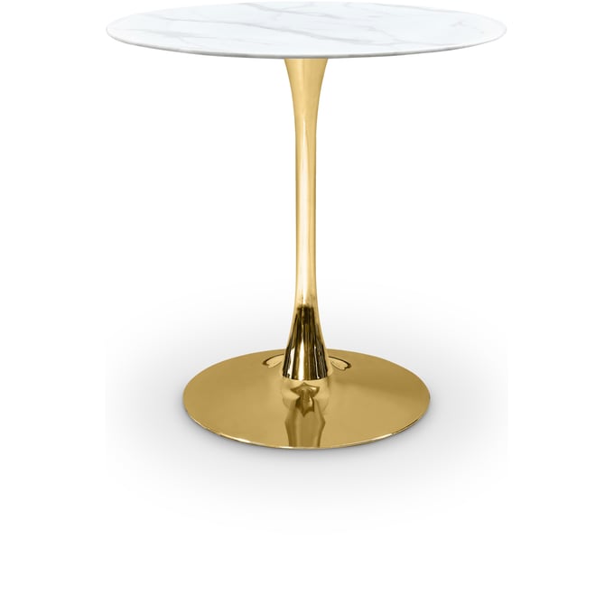 Meridian Furniture Tulip Gold Counter Height Table MRD-926-T