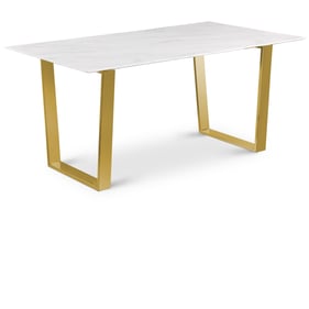 Meridian Furniture Cameron White Dining Table