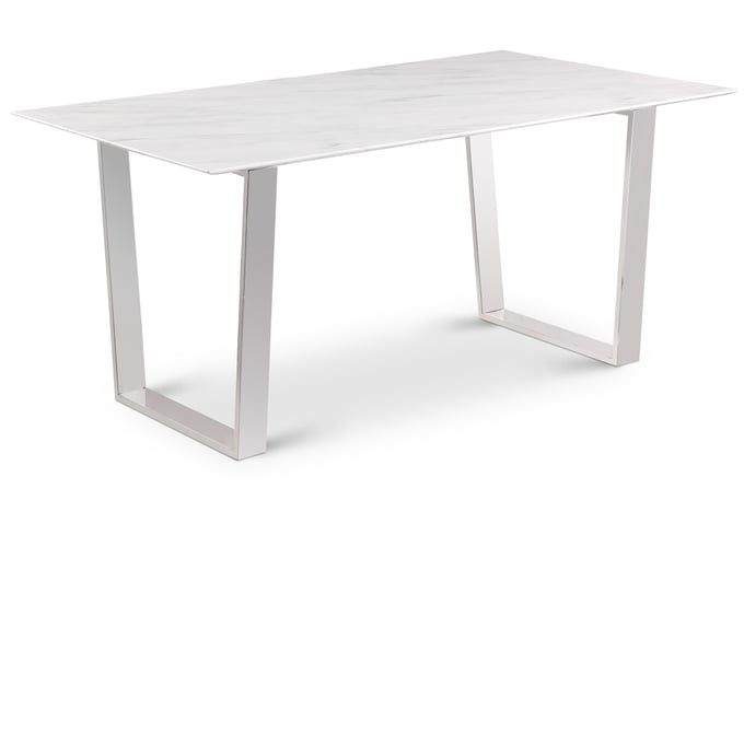 Meridian Furniture Carlton White Dining Table MRD-934-T