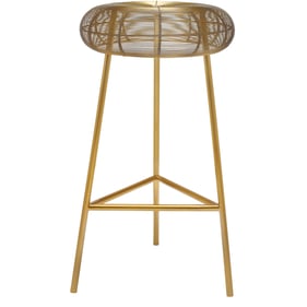 Meridian Furniture Tuscany Gold Counter Height Stool